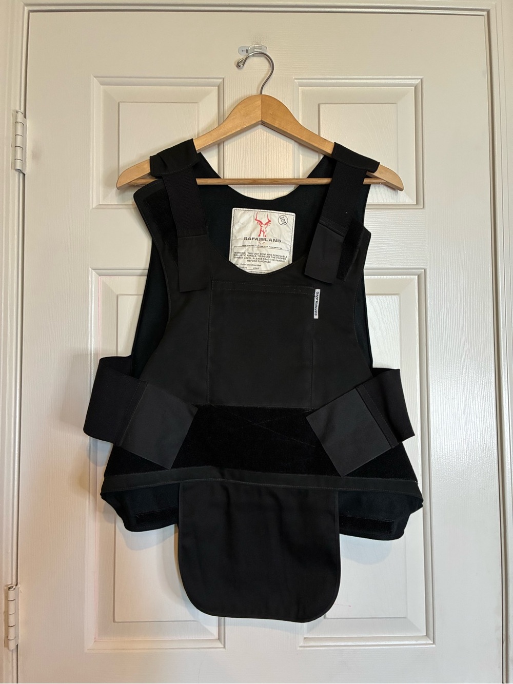 Black Men's Protective Vest by Back on Track